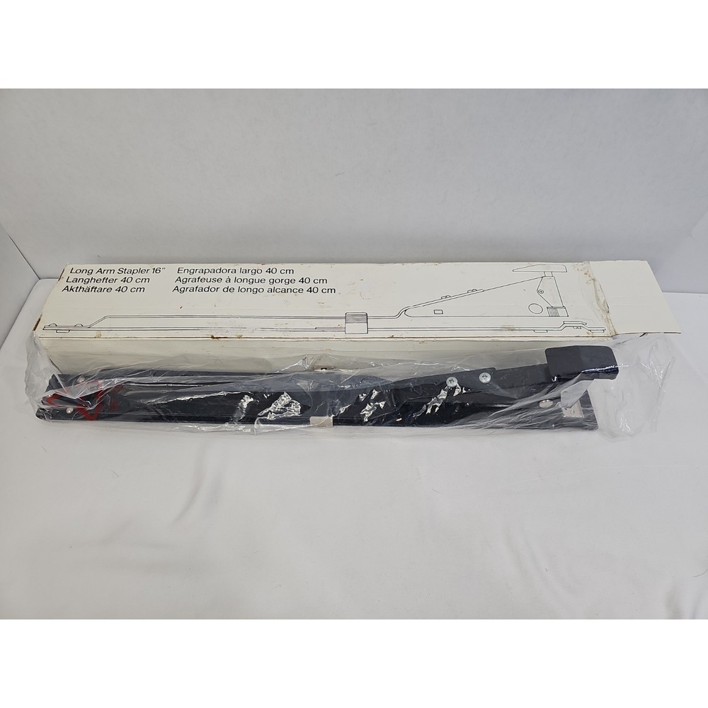 Rapid Heavy Duty Longarm Stapler Deep Throat/Reach EUC